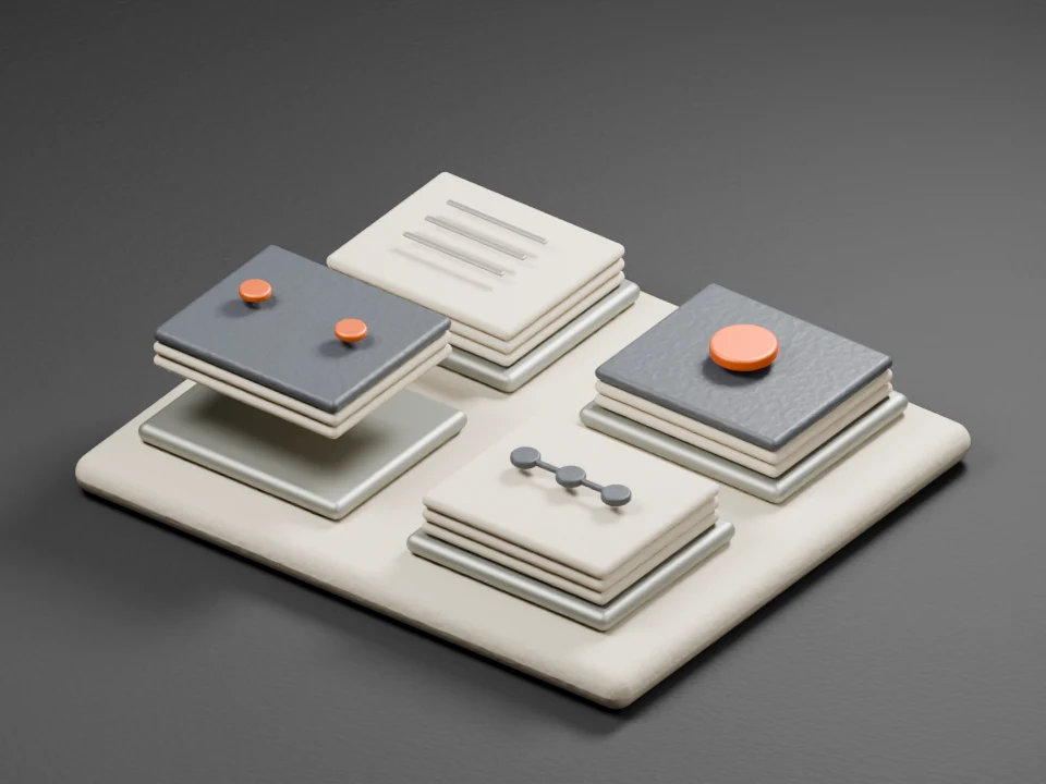 Four groups of artifacts are presented in turn: a control map, a configured workflow, operating documentation, and review records.